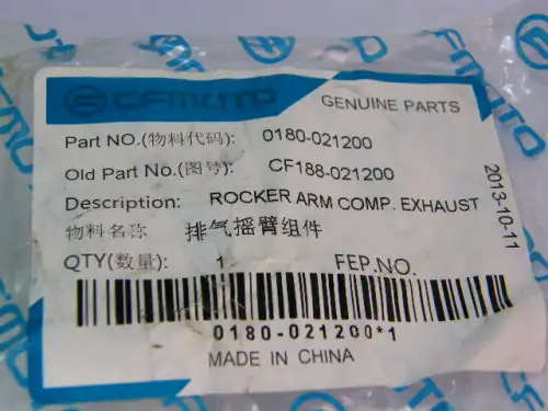 CF Moto exhaust valve rocker arm for ATV500 - CF188-021200