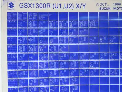 Collection of Suzuki parts Fiche cards