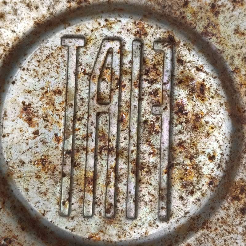 Vintage Fiat hubcap