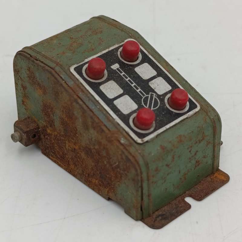 Vintage Fleischmann transformer change over switches and 2 coaches