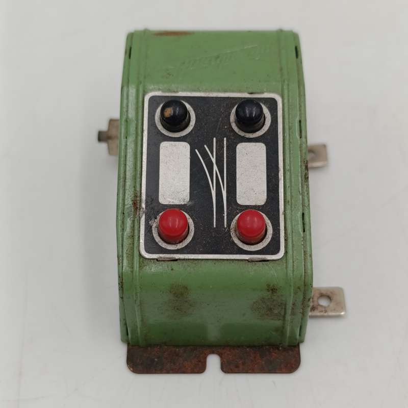 Vintage Fleischmann transformer change over switches and 2 coaches