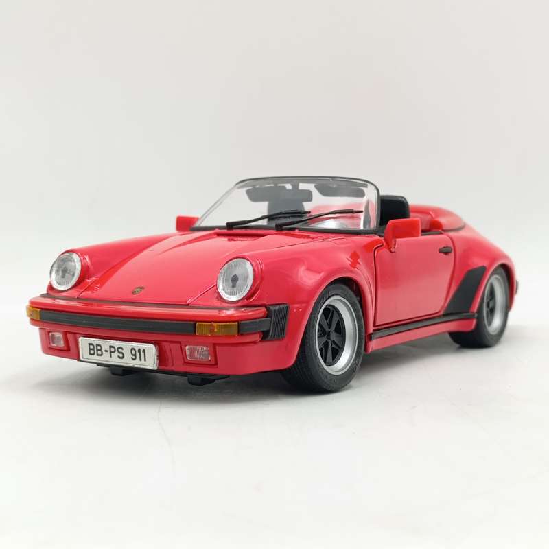 Maisto 1989 Porsche 911 Speedster die-cast model car - scale 1/18