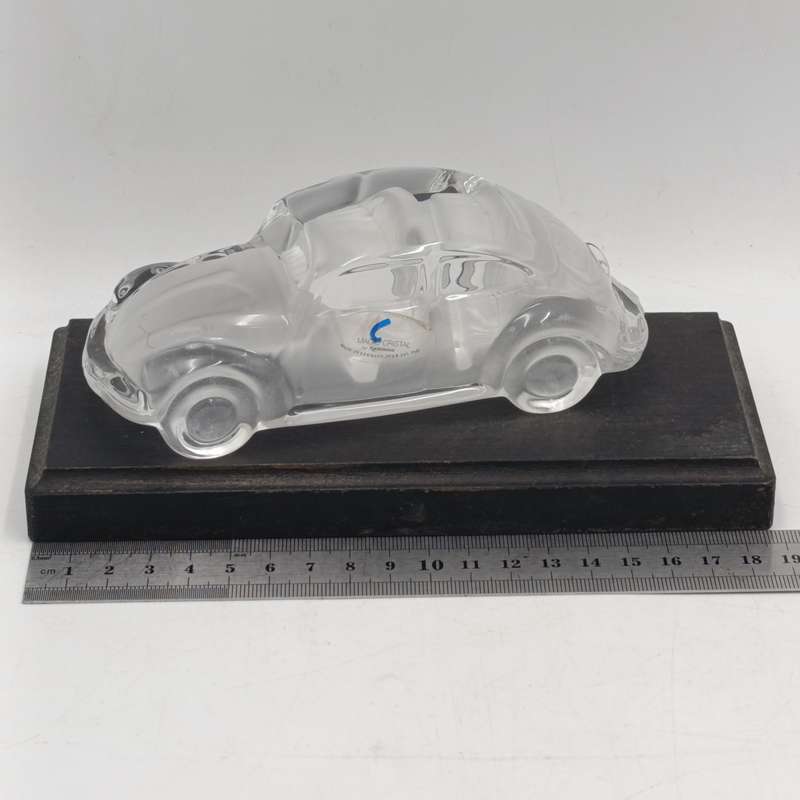 Magic Crystal by Nachtmann Volkswagen Beetle Display Model