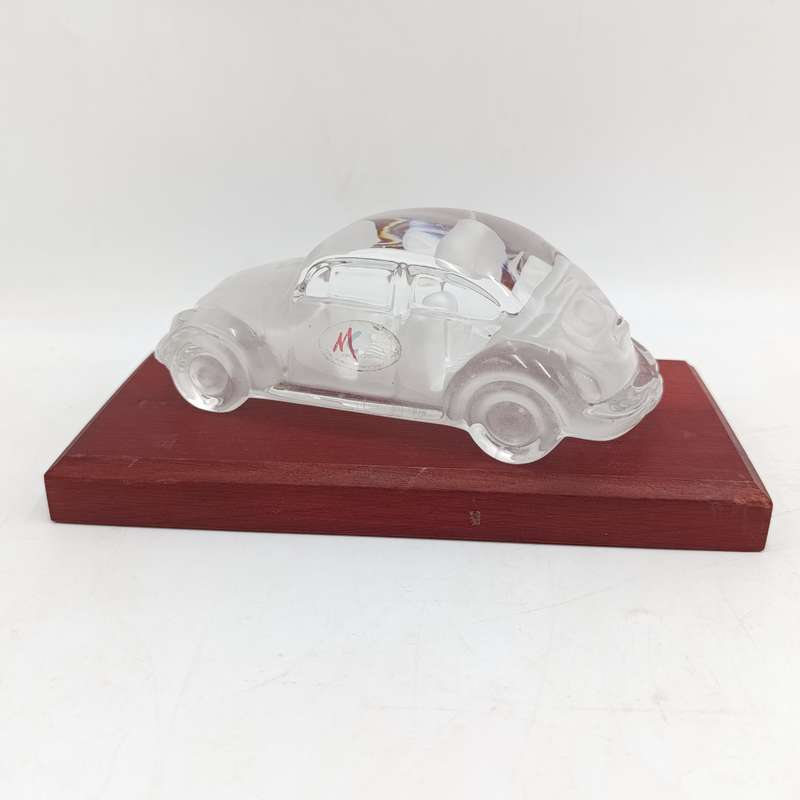 Magic Crystal By Nachtmann Volkswagen Beetle display Model