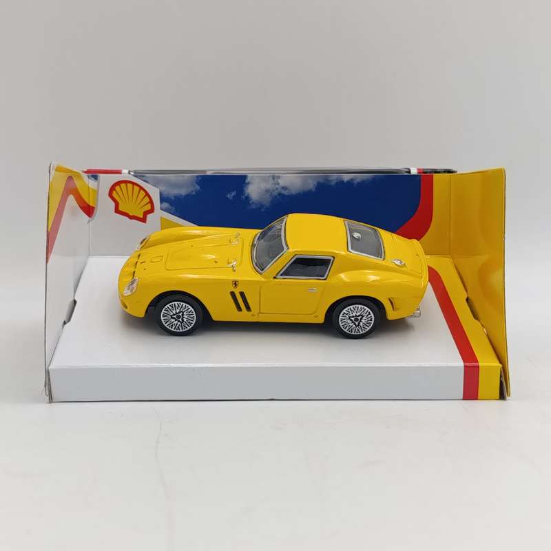 Bburago Shell Ferrari 250 GTO die-cast model car in box - scale 1/43