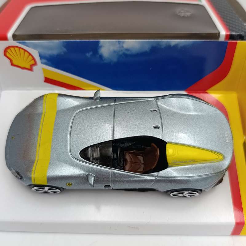 Bburago Shell Ferrari Monza SP1 die-cast model car - scale 1/43