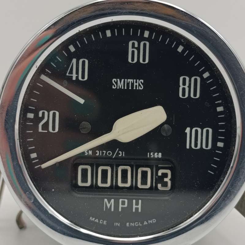 Vintage Smiths SN 3170/31 Speedometer - possibly for James Commodore motorcycle