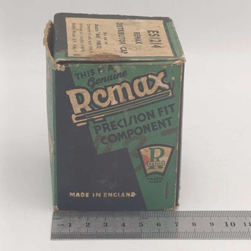 Vintage Remax ES1214 distributor cap for Austin, Commer, Hillman and Morris minor