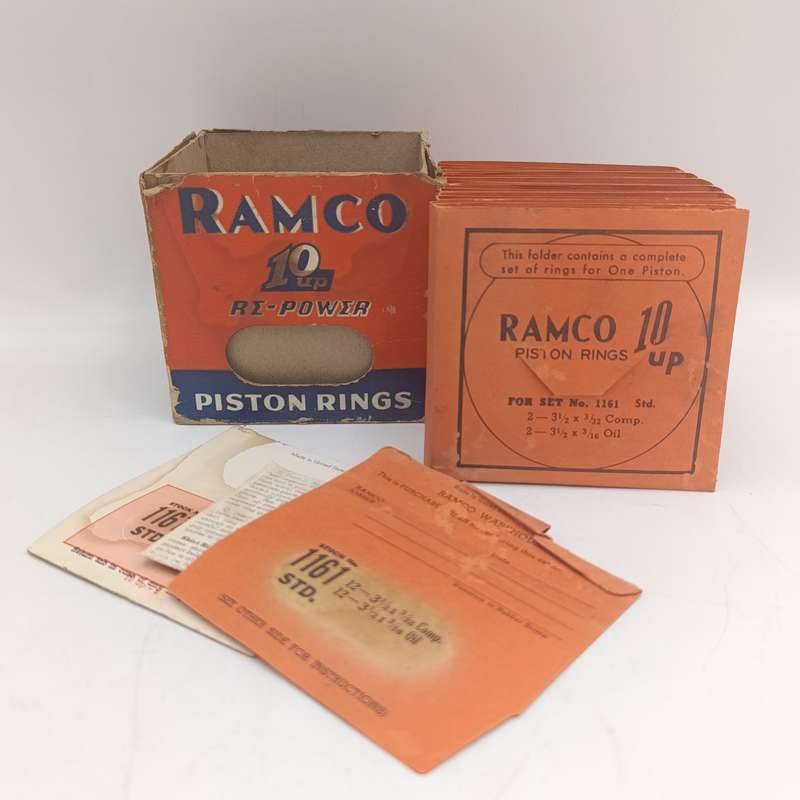 Set of 6 Ramco 10 up 1161 Std piston rings sets for Ford 7.06 V8 engine