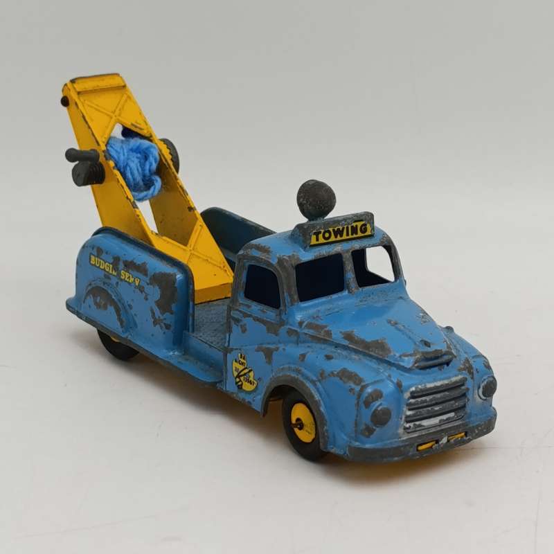 Vintage Budgie Toys Towing tender Breakdown truck die-cast model