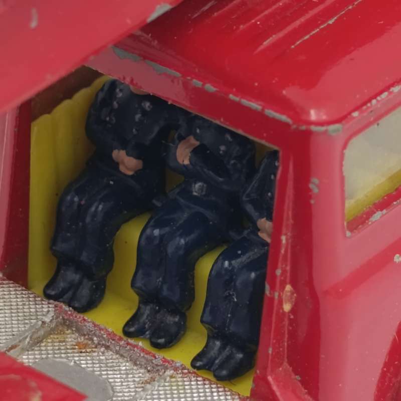 Vintage Corgi Toys Major #1127 Simon Snorkel Fire Engine in box - extension boom mechanism missing