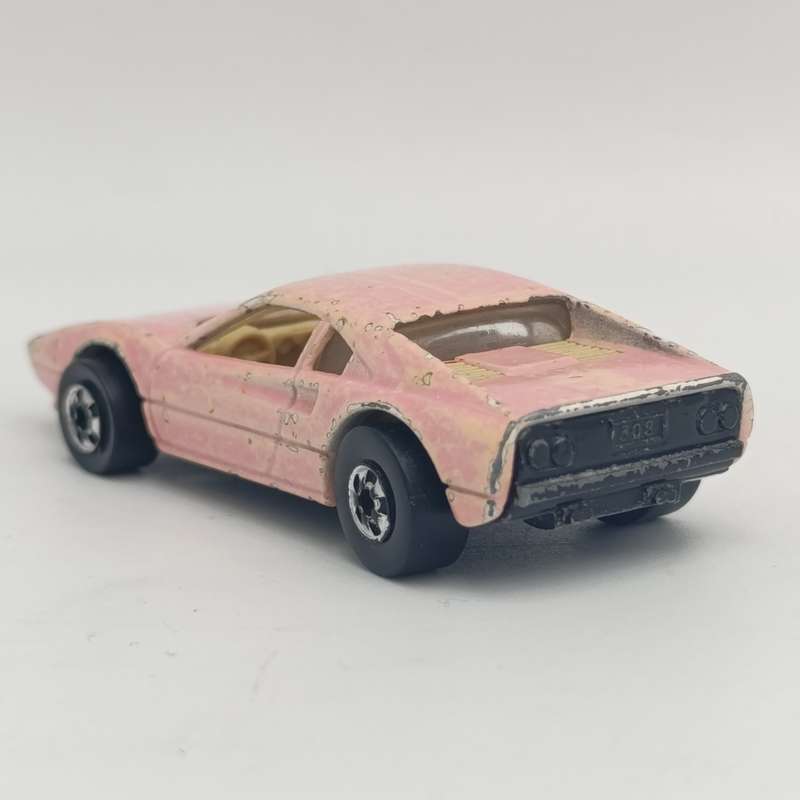 Vintage Hot Wheels Ferrari 308 colour changer die-cast car