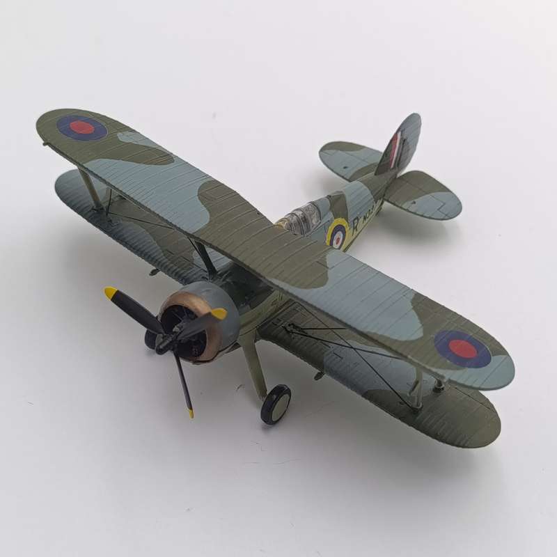 Gloster Gladiator MKI die-cast model plane
