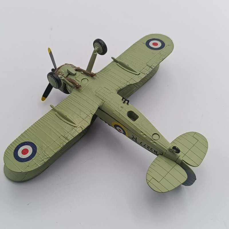 Gloster Gladiator MKI die-cast model plane