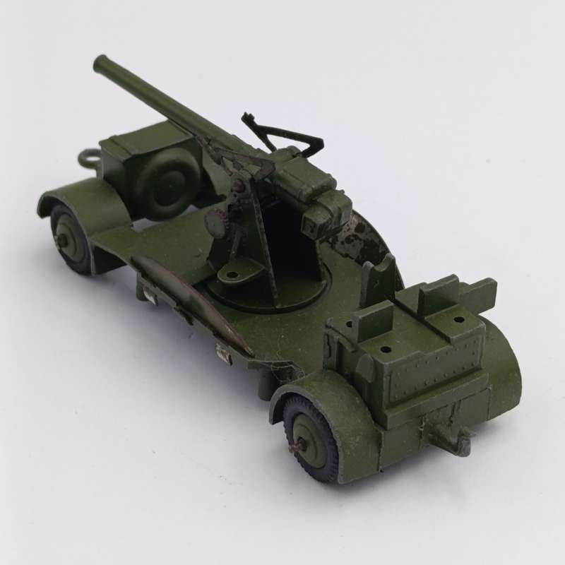 Meccano Dinky Toys #161 B Anti-Aircraft gun on trailer