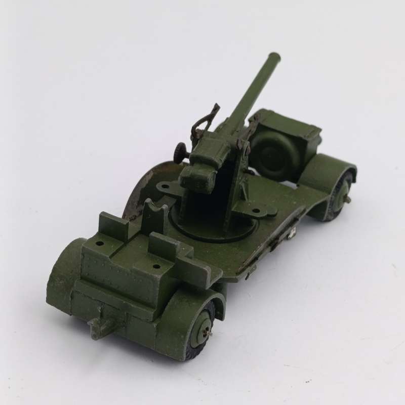 Meccano Dinky Toys #161 B Anti-Aircraft gun on trailer