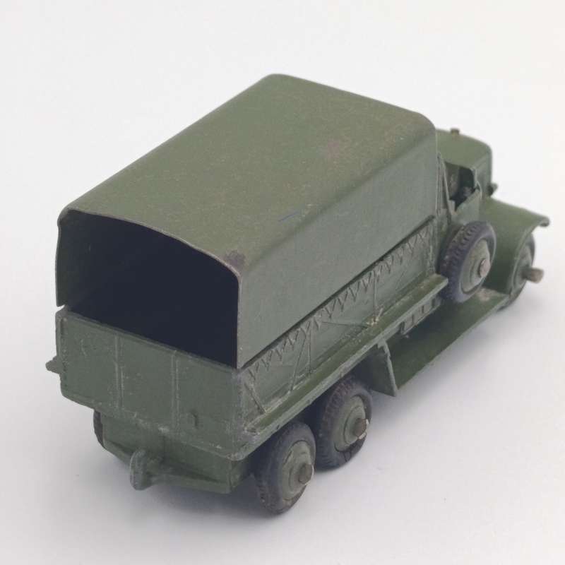 Meccano Dinky Toys #151 B six wheel covered wagon