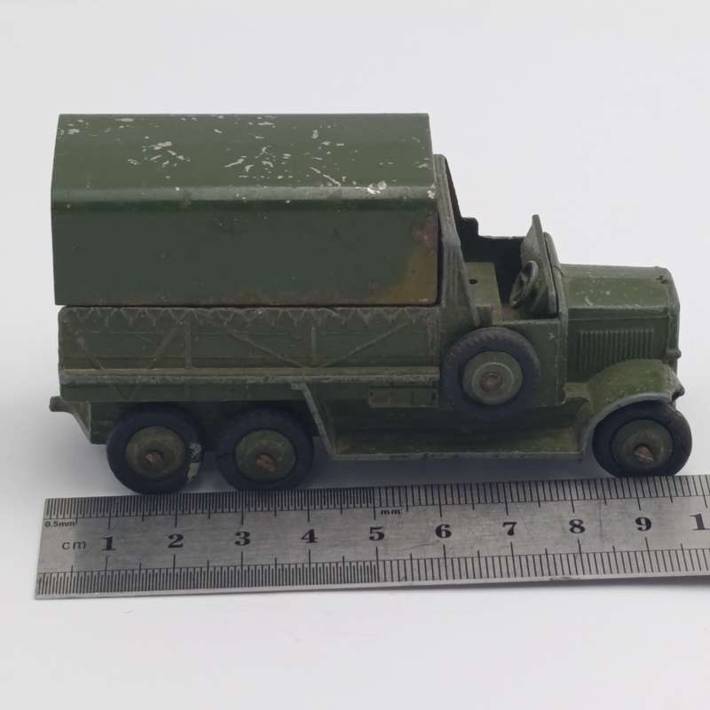 Meccano Dinky Toys #151 B six wheel covered truck