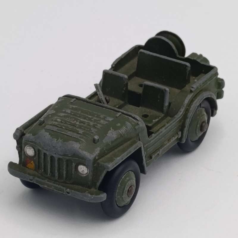 Meccano Dinky Toys #674 Austin Champ military Jeep - steering wheel repaired