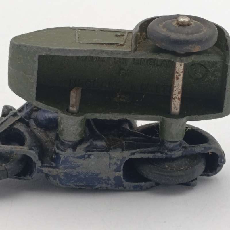 Meccano Dinky Toys 42B Police Motorcycle with sidecar