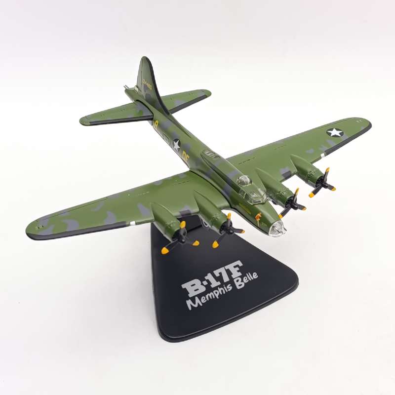 Atlas Boeing B-17F Memphis Belle die-cast model plane in box