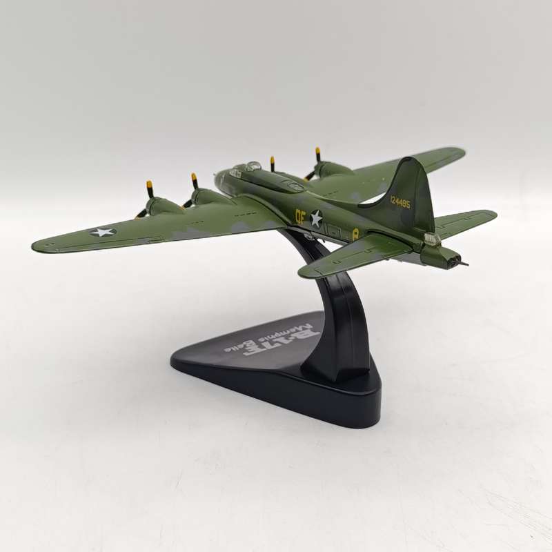 Atlas Boeing B-17F Memphis Belle die-cast model plane in box
