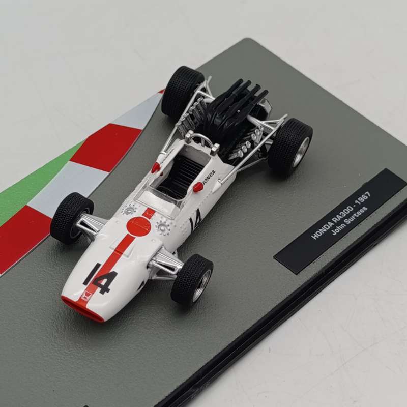Formula 1 Honda RA300 die-cast racing model car - #14 John Surtees