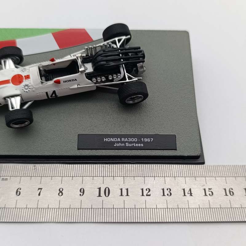 Formula 1 Honda RA300 die-cast racing model car - #14 John Surtees