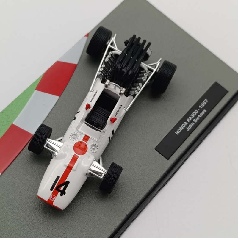 Formula 1 Honda RA300 die-cast racing car - #14 John Surtees