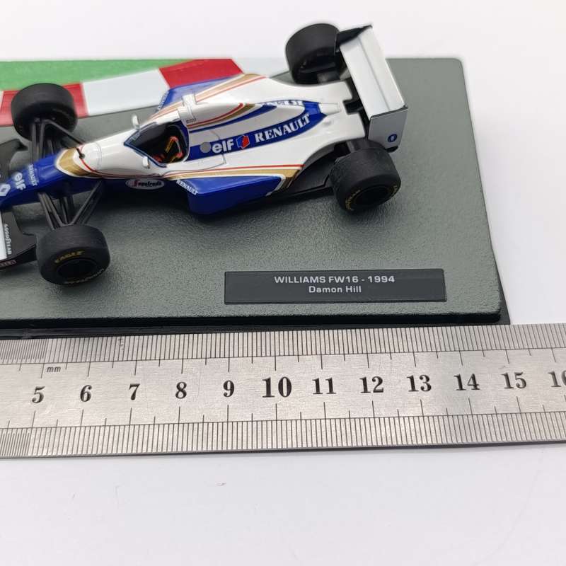 Formula 1 Williams FW16 die-cast racing model car - 0# Damon Hill