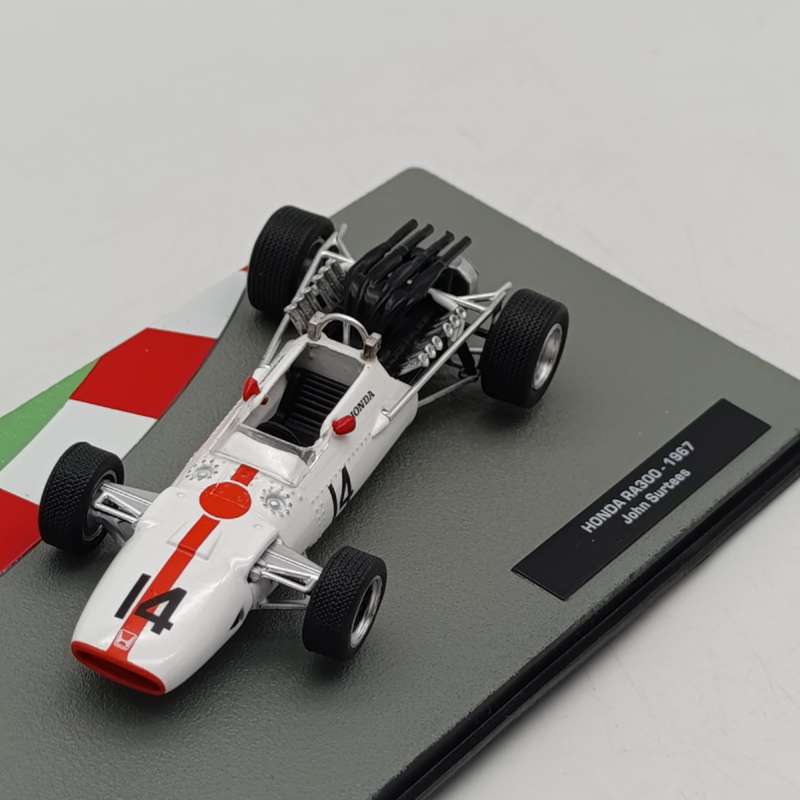 Formula 1 Honda RA300 die-cast racing model car - #14 John Surtees