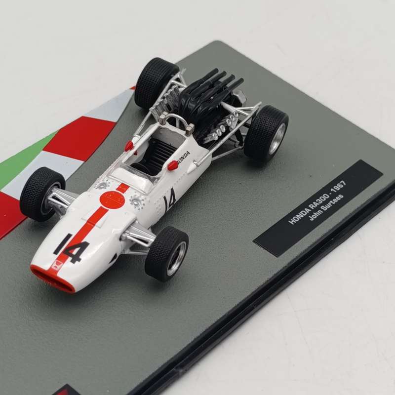 Formula 1 Honda RA300 die-cast racing model car - #14 John Surtees