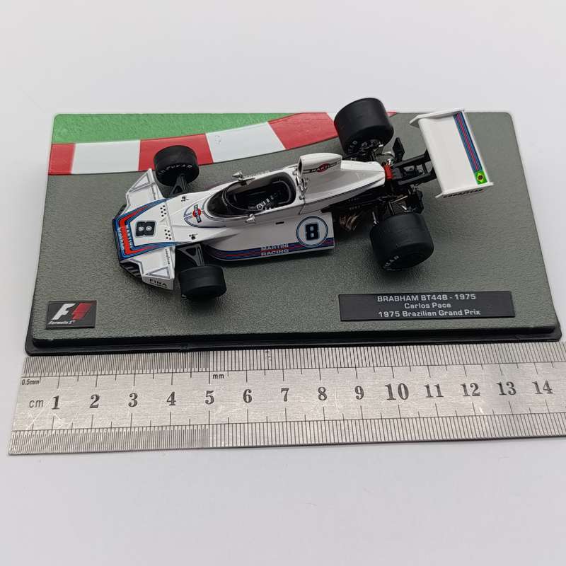 Formula 1 Brabham BT44B die-cast racing model car - #8 Carlos Pace