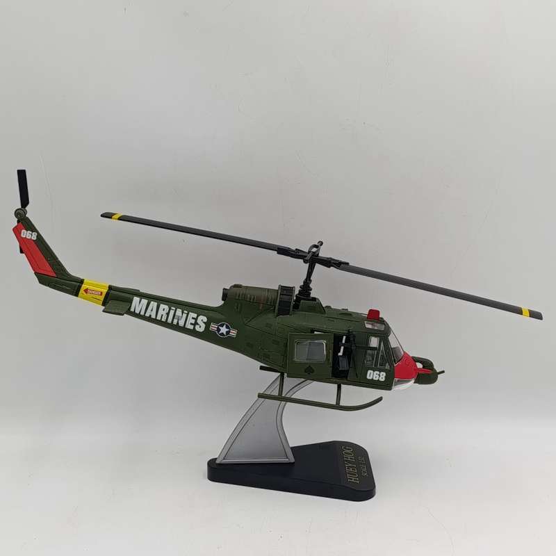 Motorworks Air Power Huey Hog die-cast helicopter - US Marines - scale - 1/32