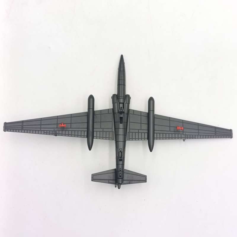 Amercom U-2 Dragon Lady Reconnaissance die-cast model plane in box - scale 1/144