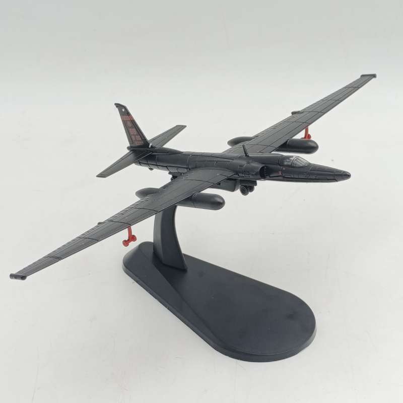 Amercom U-2 Dragon Lady Reconnaissance die-cast model plane in box - scale 1/144