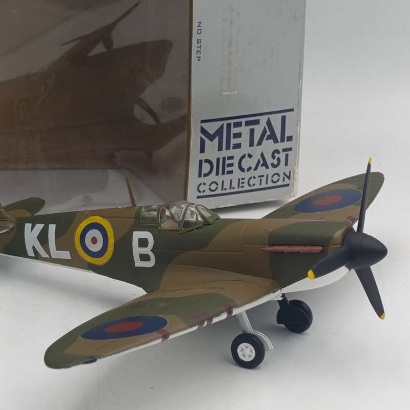 Armour Collection Spitfire die-cast model plane in box - Scale 1/48
