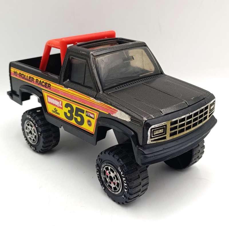 Vintage Buddy L Hi-Roller racer metal toy truck