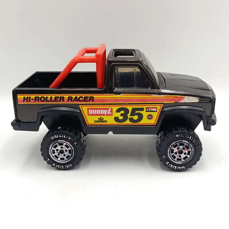 Vintage Buddy L Hi-Roller racer metal toy truck