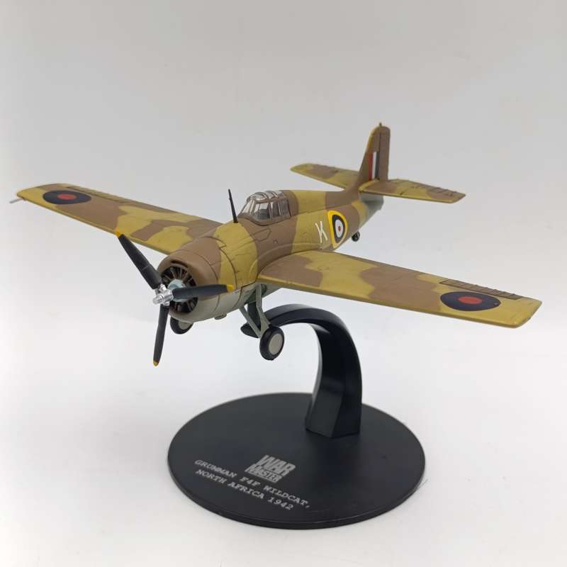 Solido War Master 1942 Grumman F4F Wildcat die-cast model plane in box - scale 1/72
