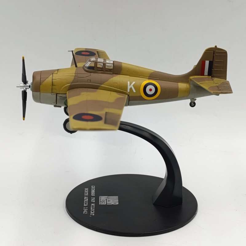 Solido War Master 1942 Grumman F4F Wildcat die-cast model plane in box - scale 1/72