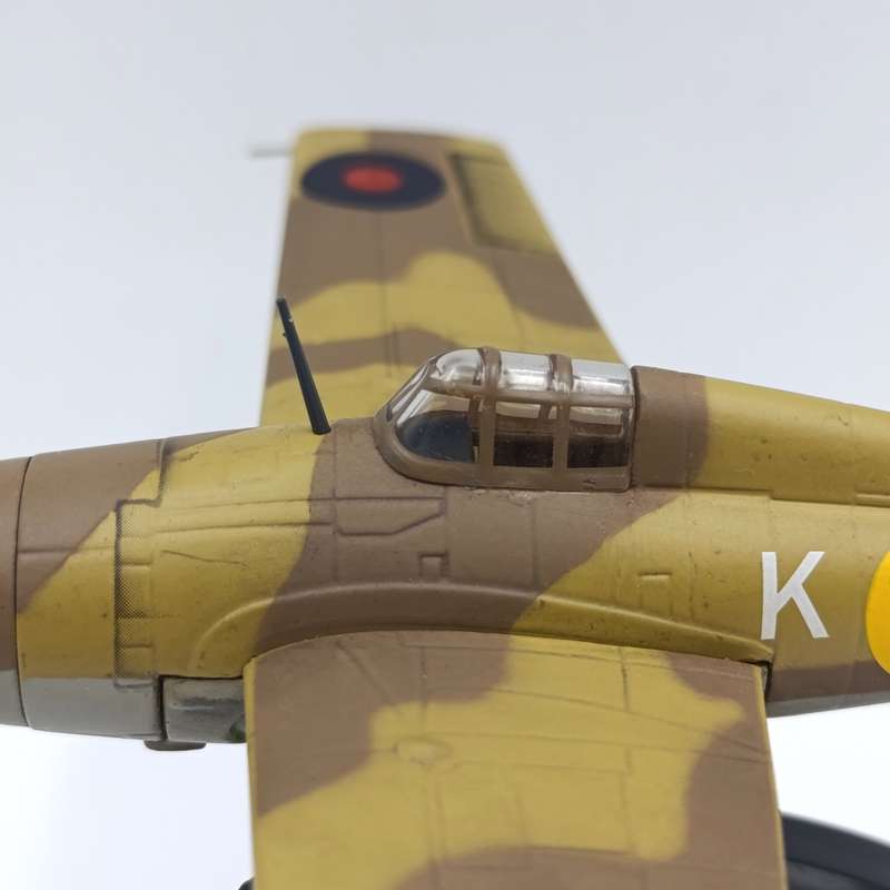 Solido War Master 1942 Grumman F4F Wildcat die-cast model plane in box - scale 1/72