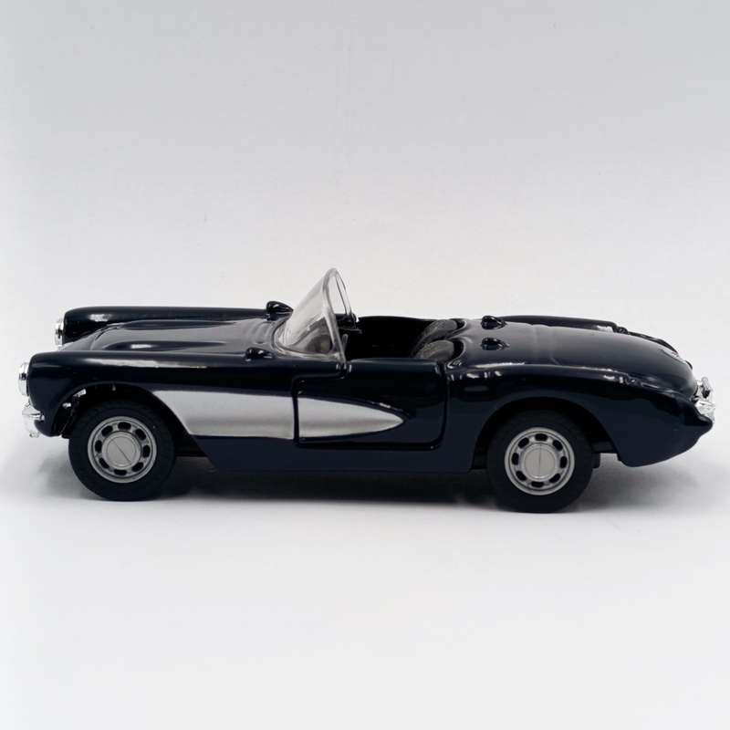 Maisto 1957 Chevrolet Corvette die-cast model car - Pull back action - scale 1/39