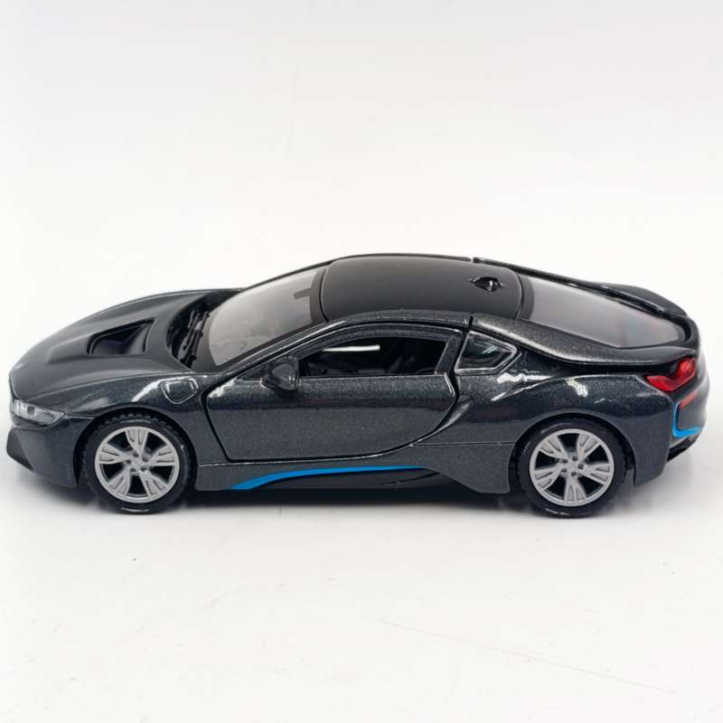 Maisto BMW i8 die-cast model car - pull back action - scale 1/41
