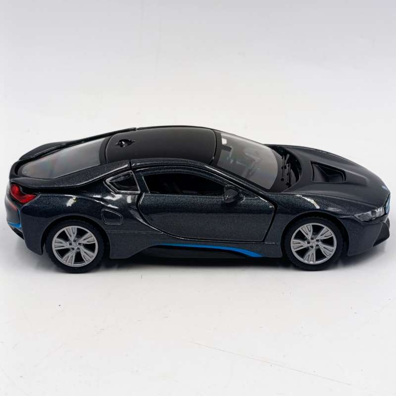 Maisto BMW i8 die-cast model car - pull back action - scale 1/41