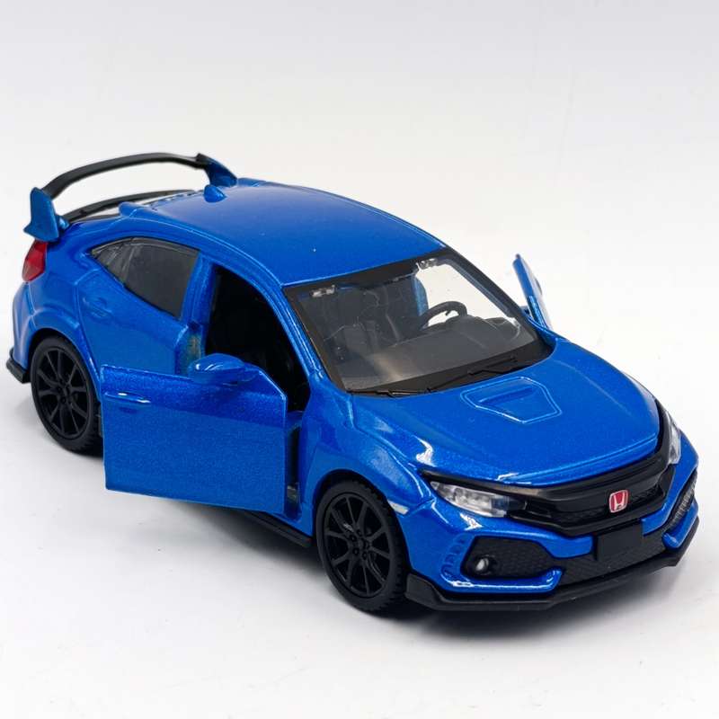 Maisto Honda Civic Type R die-cast model car - pull back action - scale 1/40 - mirror missing