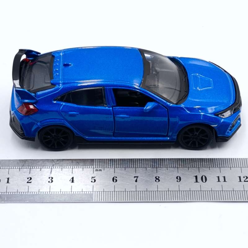 Maisto Honda Civic Type R die-cast model car - pull back action - scale 1/40 - mirror missing