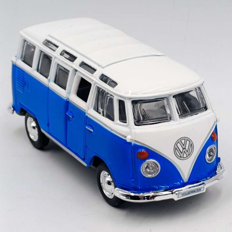Maisto Volkswagen Van Samba die-cast model car - pull back action - scale 1/40