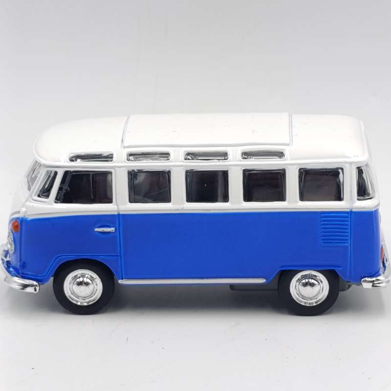 Maisto Volkswagen Van Samba die-cast model car - pull back action - scale 1/40