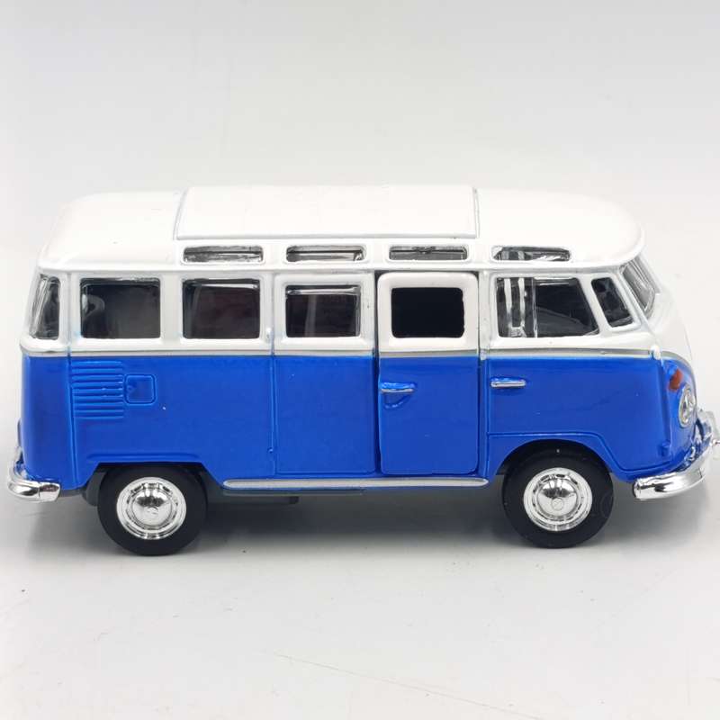 Maisto Volkswagen Van Samba die-cast model car - pull back action - scale 1/40